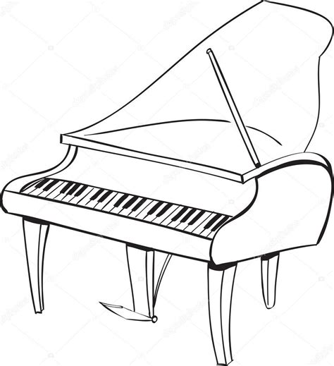 27 Piano Coloring Page Free | Haensche Nimglueck