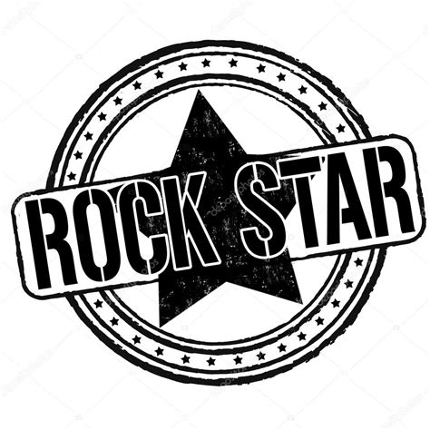 Rock Star Stamp — Stock Vector © Roxanabalint 42124875