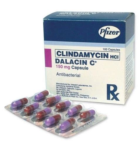 Clindamycin 150mg Dalacin C Capsules 10s Rocket Health