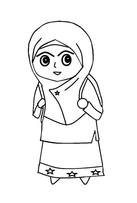 24 Gambar Kartun Sekolah Islam Gambar Kartun