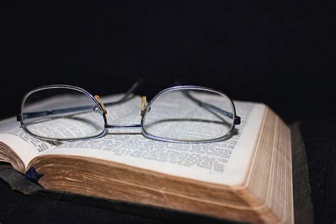 Book And Glasses Free Stock Photo Public Domain Pictures
