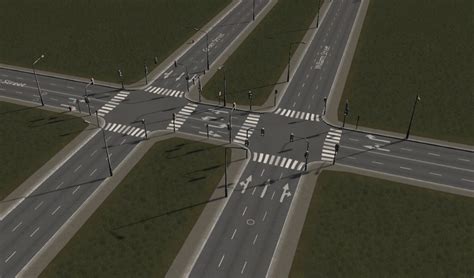 Whats The Best Way To Make An Intersection Through 2 Parallel One Way