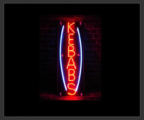 Electro Signs Sign Hire Kebas Neon Sign Size 40 X 13