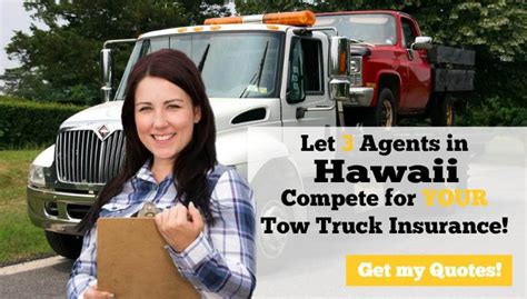 Tow Truck Insurance in Hawaii – Get 3 HI Quotes
