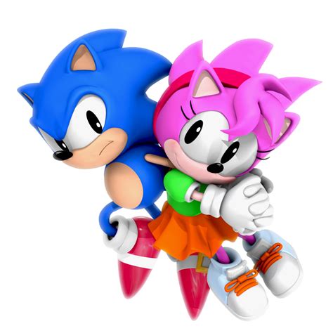 Neverbefore Released Sonic And Rosy Cd Render By Nibroc Rock On