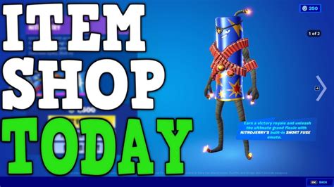 Fortnite Nitrojerry New Skin Today In Item Shop Itemshop Daily Review 04july2021 Itemshop