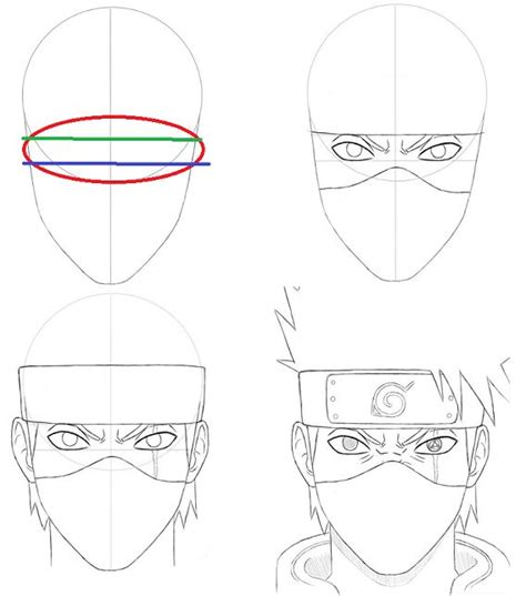 Aprende Como Dibujar Kakashi Hatake Paso A Paso Con Esta Guia Facil