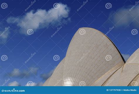 Sydney Opera House Roof Editorial Stock Photo Image Of Sydney 137797938