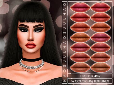 The Sims Resource Lipstick 49
