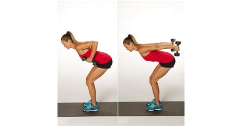 Bent Over Row To Triceps Kickback Triceps Workout For Women