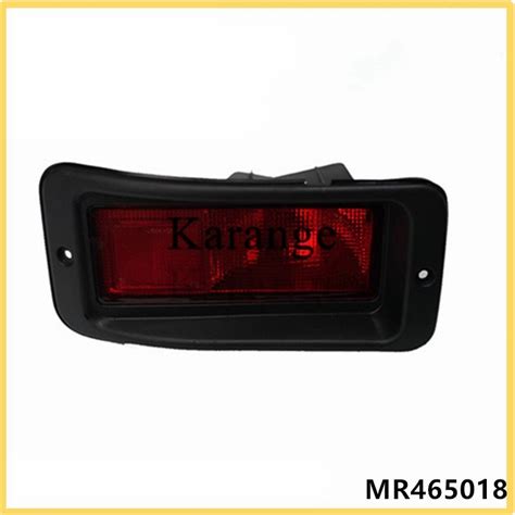 Mr465018 1pcs Right Rear Fog Light Rear Reflector Rear Bumper Lamp For