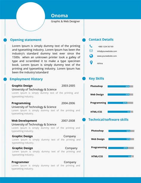It's simple to edit and customize, avialbabile in a4 & letter size. Design a CV Resume (MS WORD FORMAT) | Freelancer