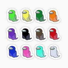 Download among us stickers || special gameplay characters in 2020 ...