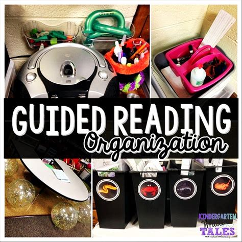 Kindergarten Whale Tales Organizing Guided Reading