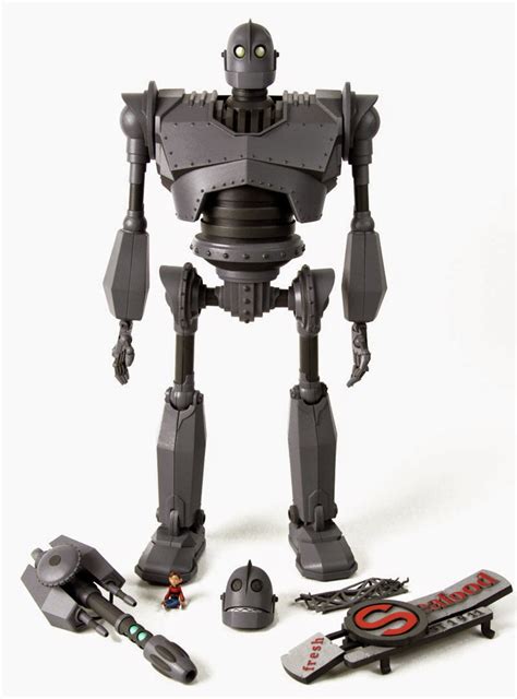 The Blot Says The Iron Giant Deluxe Action Figure By Mondo