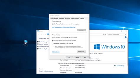 Use remote desktop on your windows, android, or ios device to connect to a windows 10 pc from afar. Setting Up a Windows Remote Desktop Connection