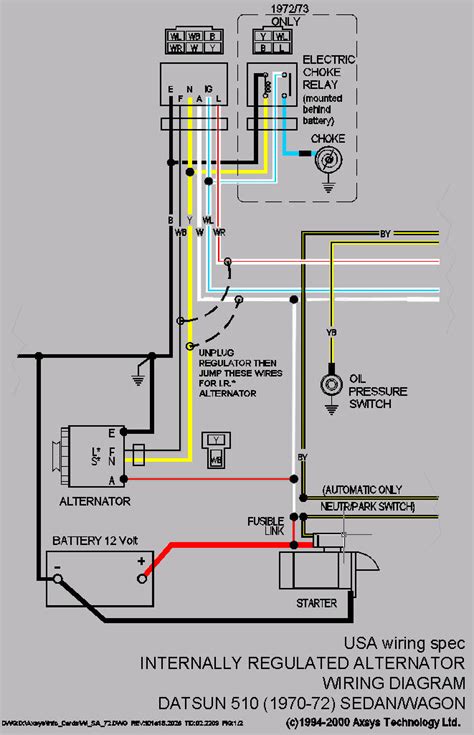 Nissan maxima car stereo radio wiring diagram radio constant 12v+ wire: Nissan Hardbody Alternator Wiring Diagram - Wiring Diagram