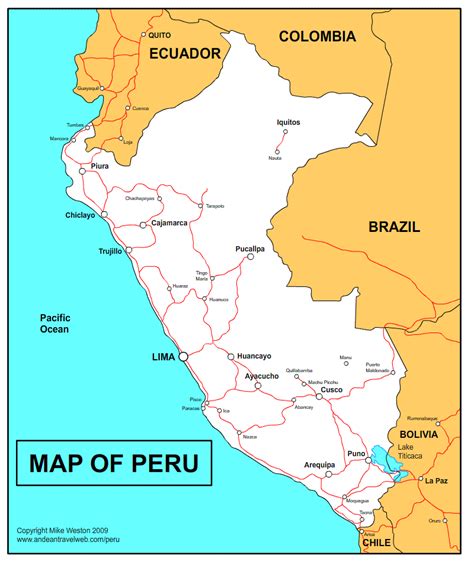 Lima Tourist Map