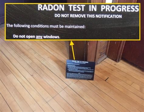 We did not find results for: Testing for radon? Close ALL of the windows, not just the ...