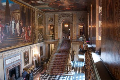 Chatsworth Painted Hall With Murals Depicting The Life Of Flickr