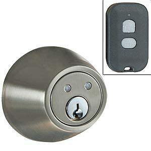 We did not find results for: WIRELESS Door Lock Remote Controlled RF DEADBOLT Nickel | eBay