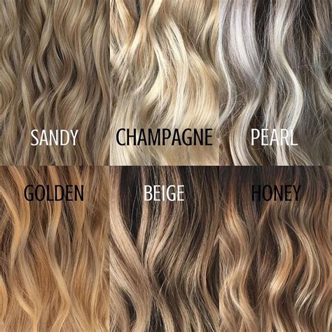 Different Types Of Blonde Hair Color Jlwebdesignz