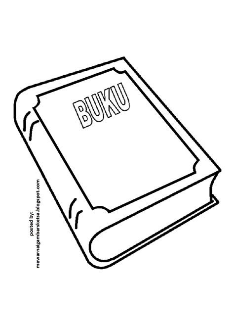 Mewarnai Gambar: Mewarnai Gambar Sketsa Buku 6