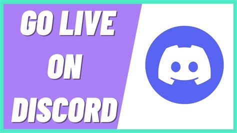 How To Go Live On Discord Youtube