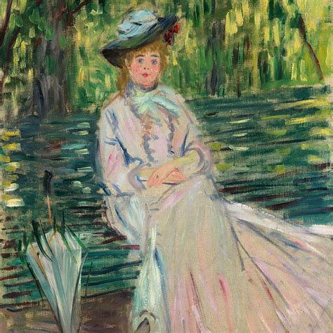 The Sitter In This Painting By Claude Monet Was Once Thought To Be
