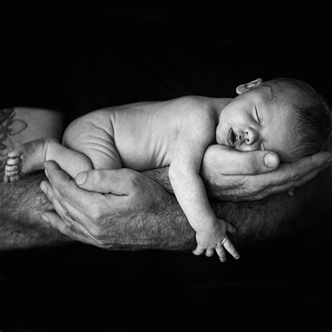 Newborn Photography With Dad