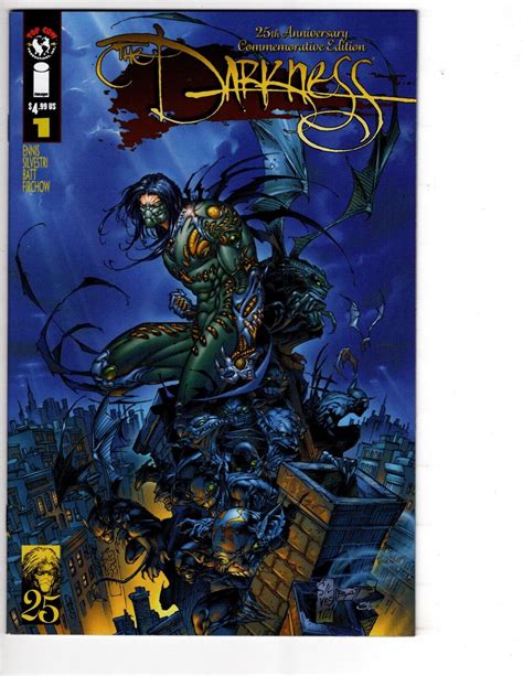 The Darkness 1 Comic Book Garth Ennis Marc Silvestri 25th Anniversary
