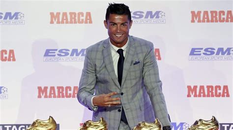 Ronaldo Receives Record Fourth Golden Boot News Khaleej Times