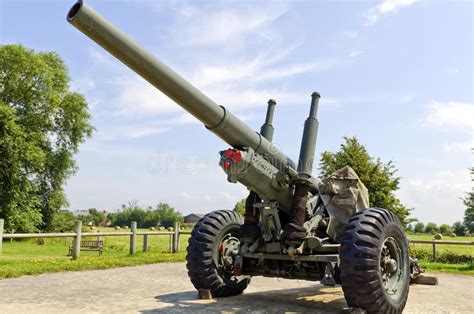 World War 2 Cannon On German Bunker Stock Photo Image Of