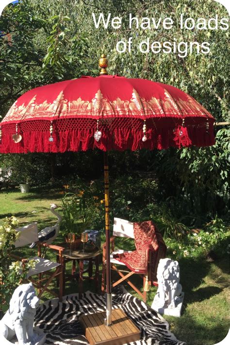 Our Balinese Parasols Are Amazing The Umbrellas Are Hand Made Painted