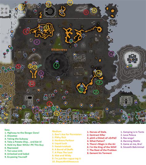 Osrs Wilderness Map Feliciano Blog