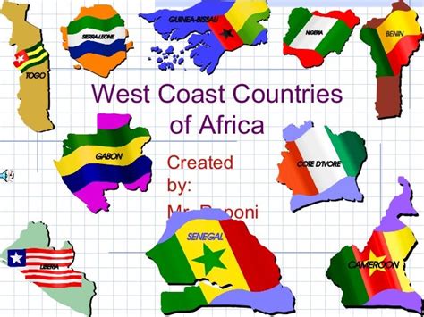 6 West Coast African Countries Updated