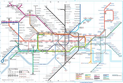 Tube Map Central Writing On Map Design Underground Maps After Beck