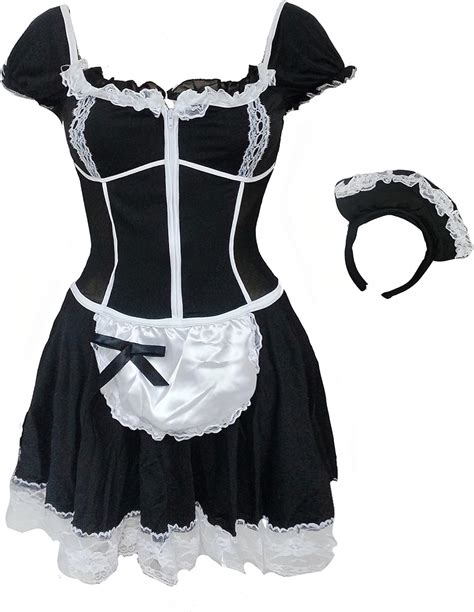 Buy Bslingerie Women Black French Maid Cosplay Costume Dress Outfit Online At Lowest Price In