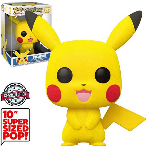 Funko Pop Pokémon Pikachu 353 Super Sized 10 Exclusive