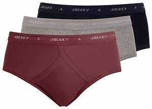 Jockey Classic Y Front Brief 3 Pack Blue Mix Sizes 32 46 Men 39 S Clothing