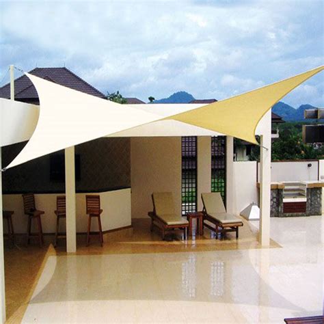 Which is the best shade sail or sun canopy? 9.8'x13' Rectangle Sun Shade Sail UV Top Cover Outdoor ...