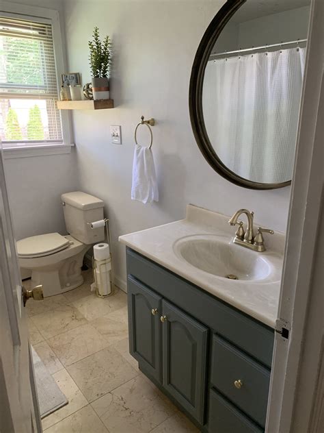Downstairs Bathroom Makeover — AylaBrown.com | The Official Site