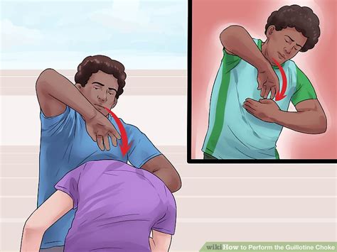 3 Ways To Perform The Guillotine Choke Wikihow