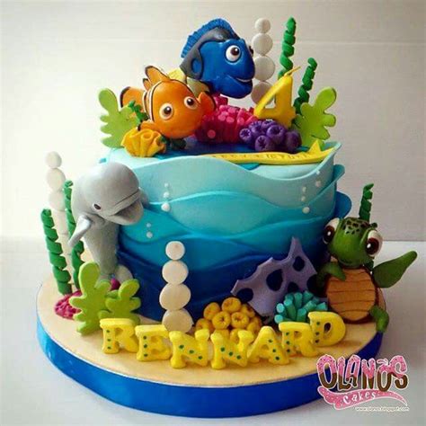 A clown fish named marlin lives in the great barrier reef and loses his son, nemo, after he ventures into the open sea, despite his father's. Pin by Lidia Moreno San Martín on Nemo | Dory cake ...