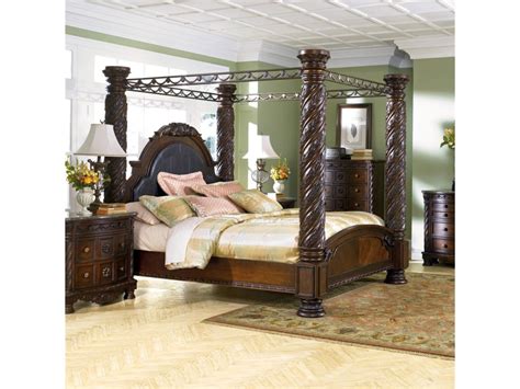 Millennium North Shore California King Canopy Bed Royal Furniture