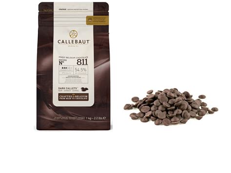 Callebaut Dark Chocolate Callets 54 811 Bakers Supplies