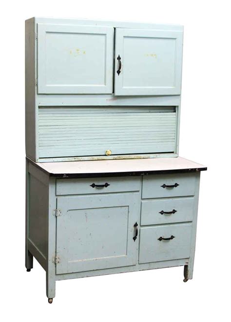 Browse & get results instantly. Light Blue Painted Hoosier Cabinet | Olde Good Things