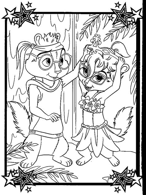 Jeanette Simon Chipettes Coloring Pages Coloring Pages