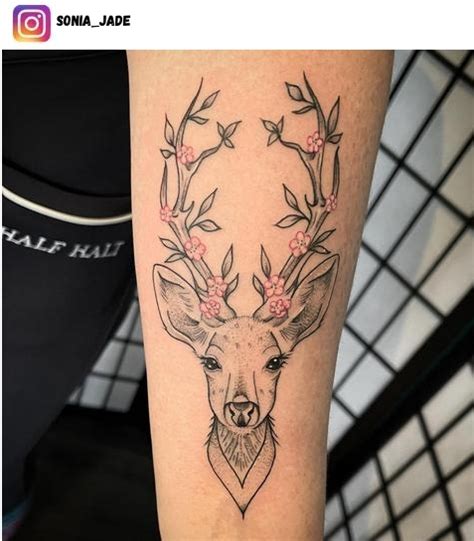 Deer Tattoo Designs For Women