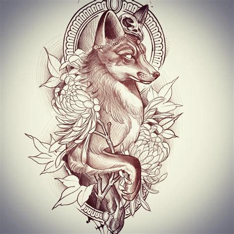 Новости Animal Tattoos Fox Tattoo Design Fox Tattoo
